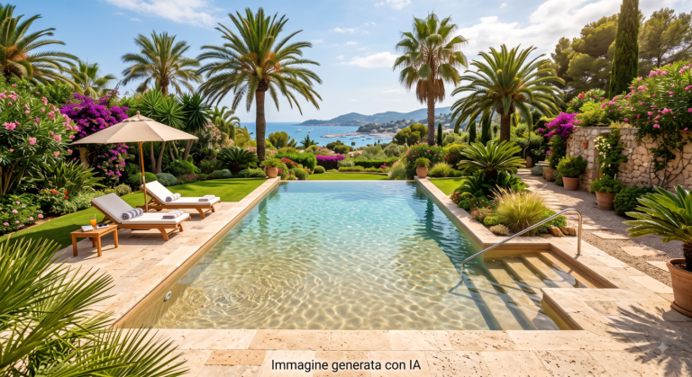 rivestimento piscina effetto sabbia